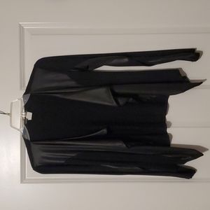 Open Black cardigan cover